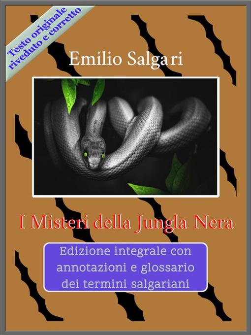 Title details for I Misteri della Jungla Nera by Emilio Salgari - Available